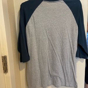 RVCA baseball Tee Navy